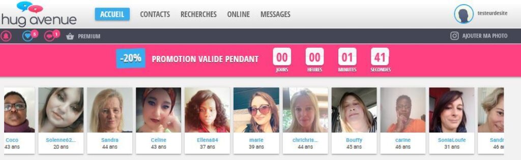 hug avenue accueil profil