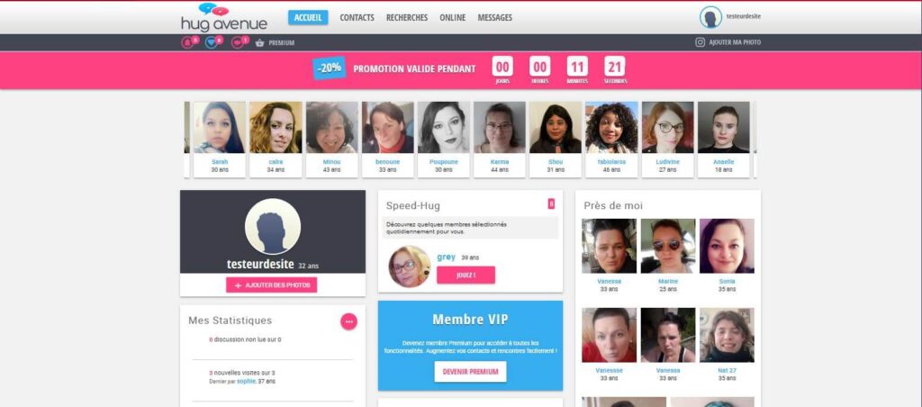 hug avenue liste profils