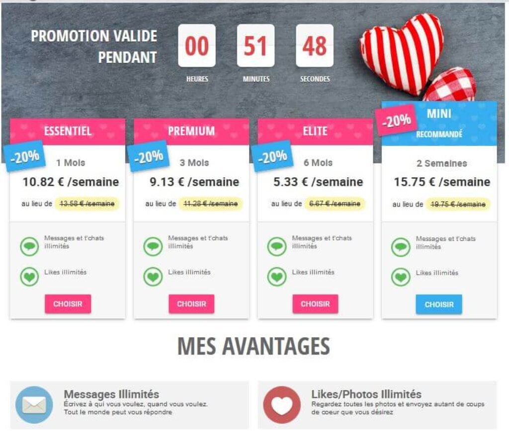 hug avenue mes avantages