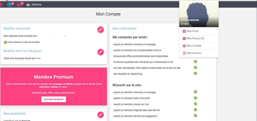 hug avenue mon compte